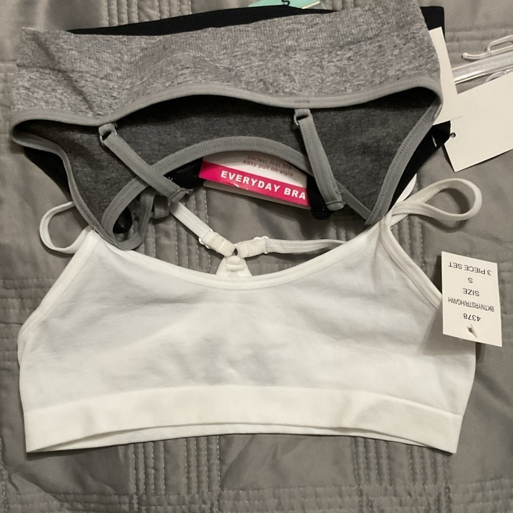 Maidenform Big Girls 3-pc. Bralette NWT Size Small - Picture 3 of 6